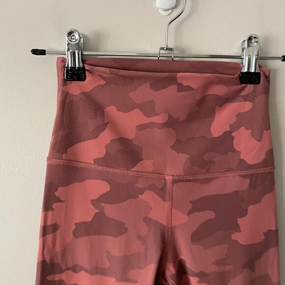 Lululemon Align High-Rise Pant 25" Yoga Leggings Camo Brier Rose Multi Pink 2 - Picture 5 of 6